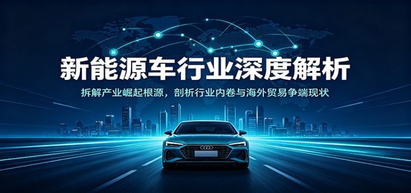 新能源车行业深度解析:拆解产业崛起根源,剖析行业内卷与海外贸易争端现状-初遇资源网