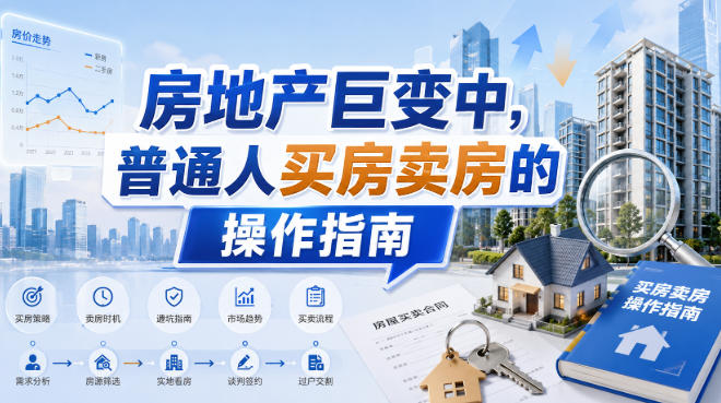 付费文章:房地产巨变中,普通人买房卖房的操作指南【上篇+下篇】-初遇资源网