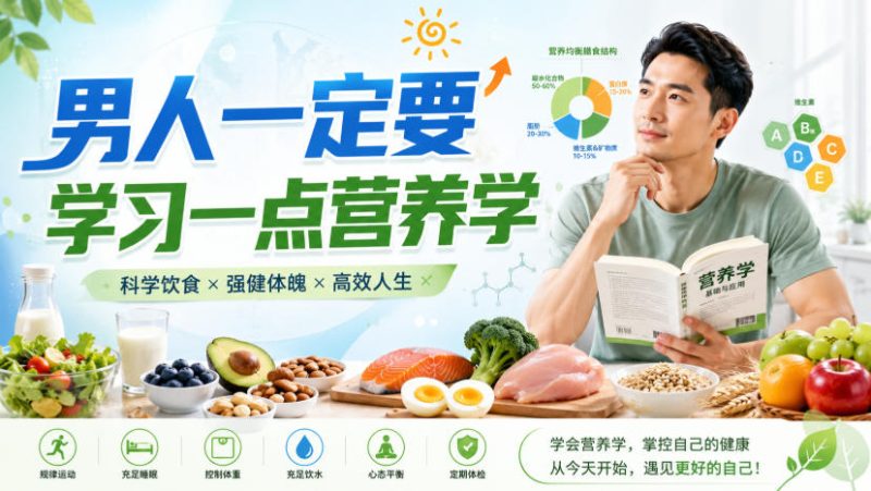 付费文章:男人一定要学习一点营养学-初遇资源网