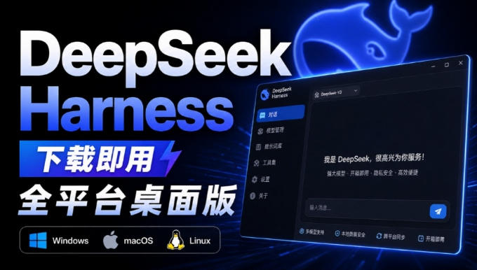 Github上近20万Stars,Harness现在可以双击运行使用了,Harness全平台桌面版-初遇资源网