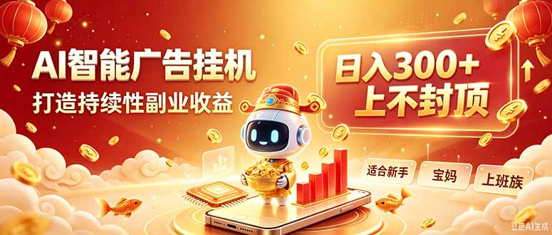 告别手动干活!AI自动化,解锁线上被动收益-初遇资源网