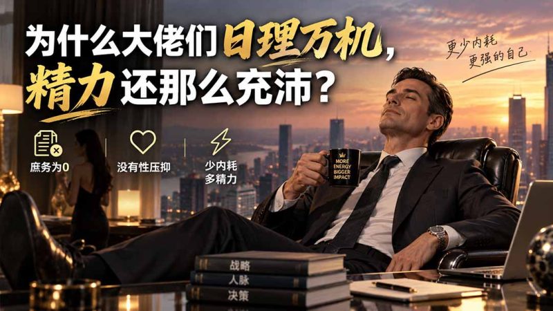 付费文章:为什么大佬们日理万机,精力还那么充沛?-初遇资源网