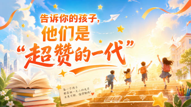 某付费社群专属文章：告诉你的孩子，他们是“超赞的一代”。-初遇资源网