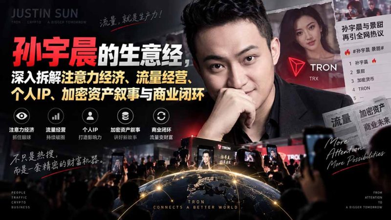 某星球精华文章——孙宇晨的生意经,深入拆解注意力经济、流量经营、个人IP、加密资产叙事与商业闭环-初遇资源网