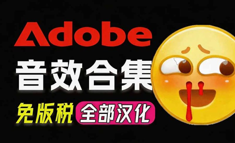 请称爆硬盘!Adobe 和 达芬奇 官方提供的高品质免版税音效库, 10000+ 免费商用音效合集,已离线打包-初遇资源网