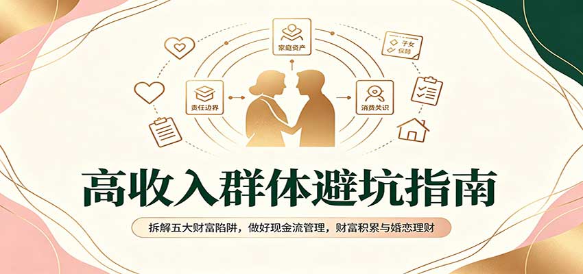 高收入群体避坑指南：拆解五大财富陷阱，做好现金流管理，财富积累与婚恋理财 - 福缘网