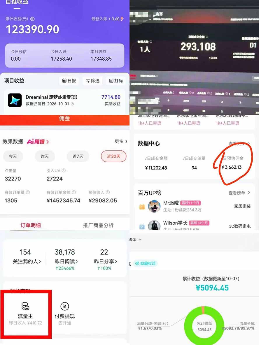 我工作室跑通的7个搞钱路子，今天全盘托出，包含部分项目免费教学（淘宝、拉新、小程序、代运营）